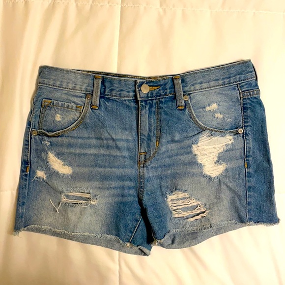 Mossimo Supply Co. Pants - *SOLD*Distressed Mid-Rise Denim Cut-Offs